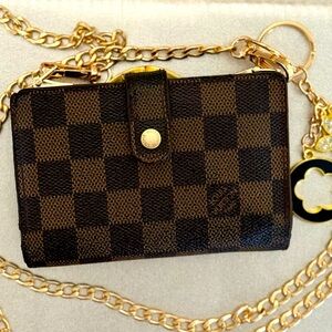 Louis Vuitton Damier Porte Monnaie Billets Viennois Bifold Wallet/conver…